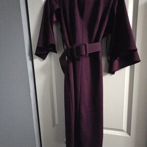 Calvin Klein Purple Midi Dress